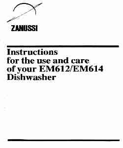 Zanussi Dishwasher EM614-page_pdf